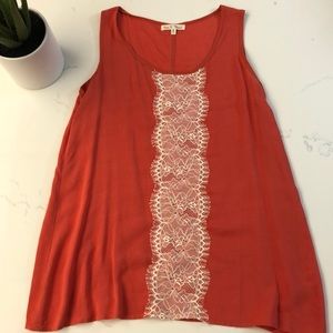 Hem & Thread Sleeveless Top